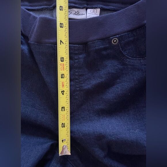 Chico’s Platinum Dark Blue Jeans Size. 00 (2) - Picture 5 of 6